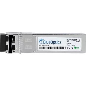 BlueOptics SFP-50G-SL suderinamas SFP56 siųstuvas-imtuvas, LC Duplex, 50GBASE-SR, daugiamodis pluoštas, 850nm, 100m, 0-70°C, DDM