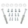 BLOW TV sieninis laikiklis 10-27 inch juodas fiksuotas 15kg VESA 75x75 100x100
