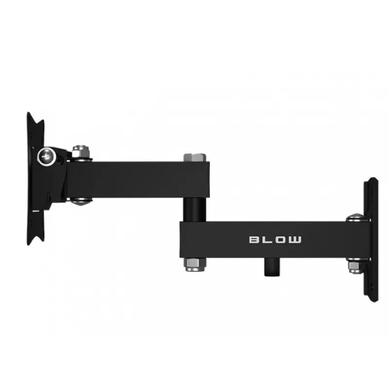 BLOW TV sieninis laikiklis 10-27 inch juodas fiksuotas 15kg VESA 75x75 100x100