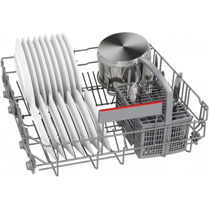 Bosch SMS4ENC06E Laisvai pastatoma indaplovė, 13 komplektų, 44 dB, sidabrinė Inox