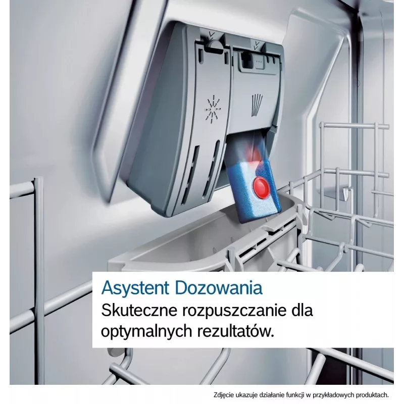 Bosch SMS4ENC06E Laisvai pastatoma indaplovė, 13 komplektų, 44 dB, sidabrinė Inox