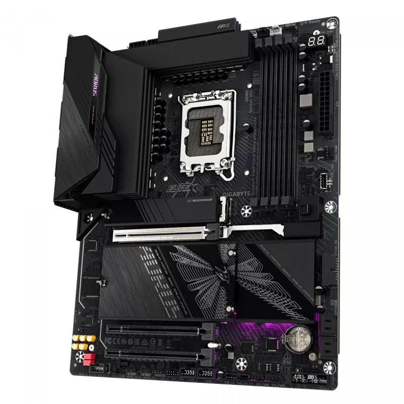 GIGABYTE Z890 AORUS ELITE WIFI7 PLUS pagrindinė plokštė LGA1851 DDR5 ATX