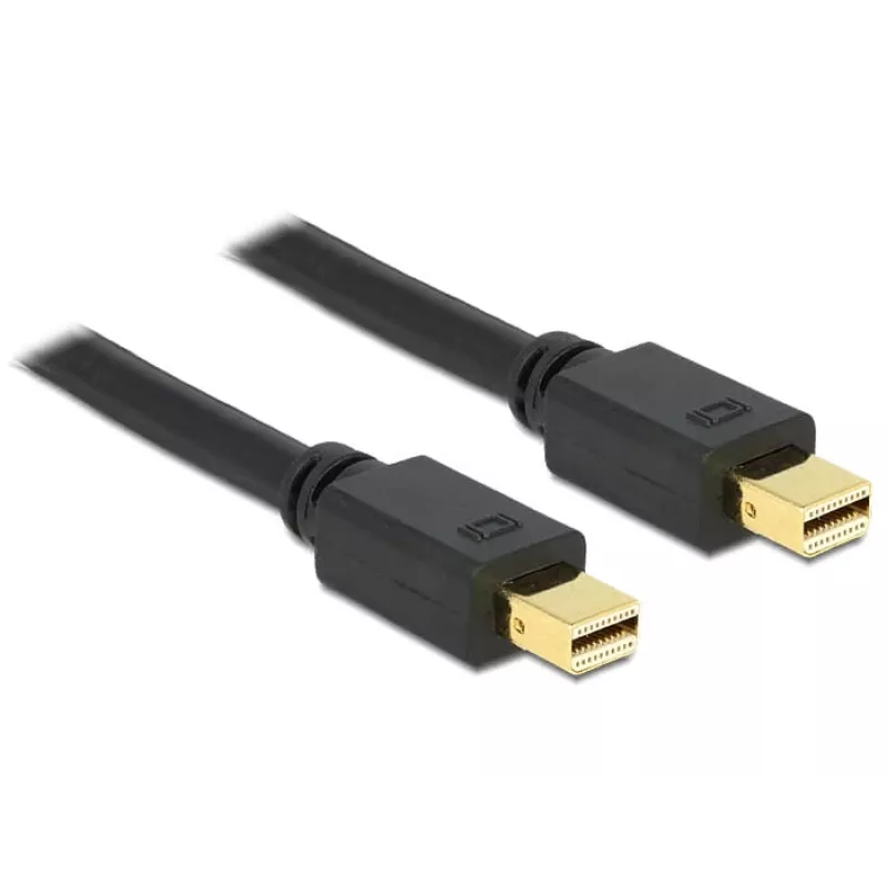 Delock DisplayPort kabelis - Mini DisplayPort (M) į DisplayPort (M) - 2 m - Juoda