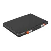 Logitech Slim Folio klaviatūros dėklas, skirtas iPad 10,2 colių (7, 8, 9 kartos) - Graphite - QWERTY JK anglų
