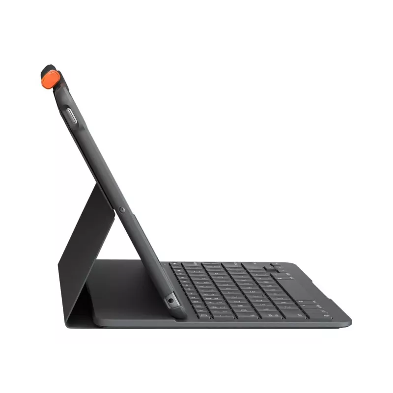 Logitech Slim Folio klaviatūros dėklas, skirtas iPad 10,2 colių (7, 8, 9 kartos) - Graphite - QWERTY JK anglų
