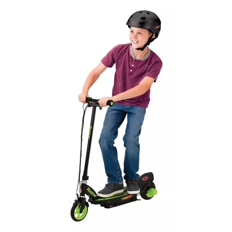 Razor Power Core E90 Electric Scooter - 16 km/h - Black/Green