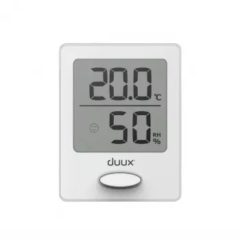 Duux Sense Higrometras + Termometras Baltas LCD Ekranas