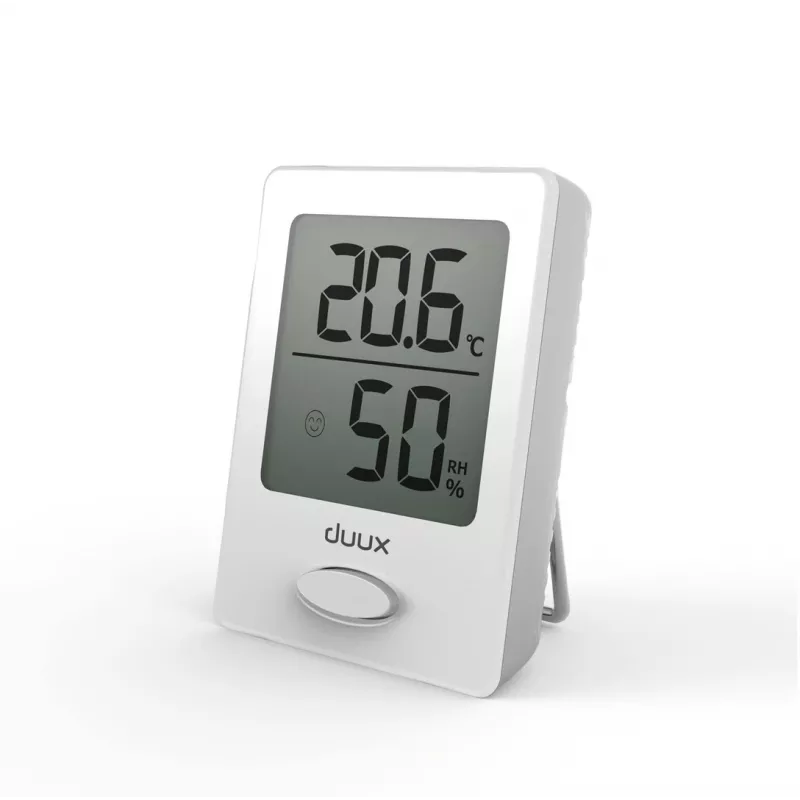 Duux Sense Higrometras + Termometras Baltas LCD Ekranas