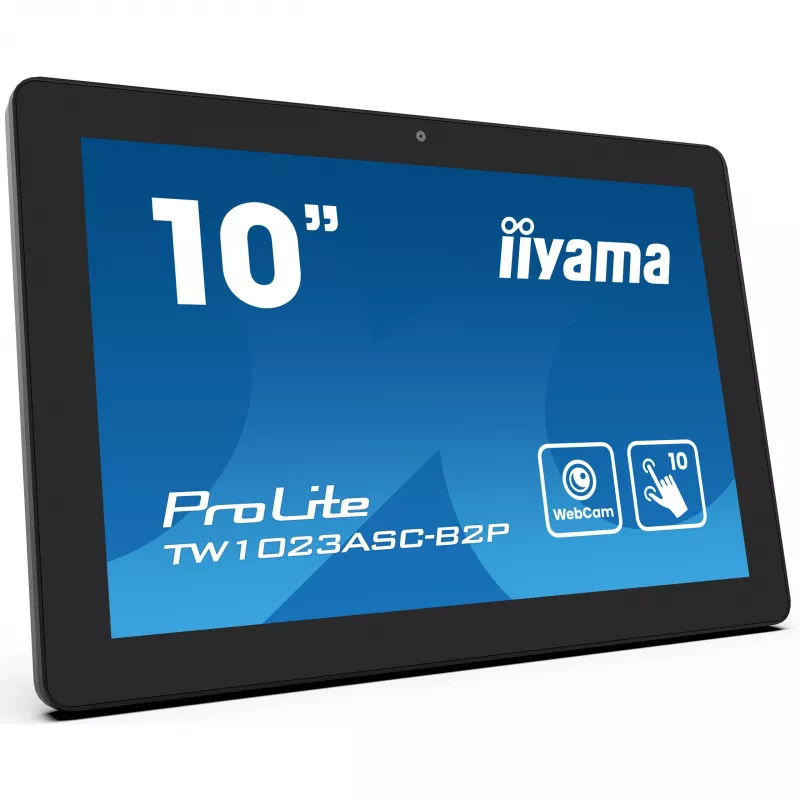 IIYAMA TW1023ASC-B2P 10.1 colio Android skydinis kompiuteris su PoE jutikliniu monitoriumi