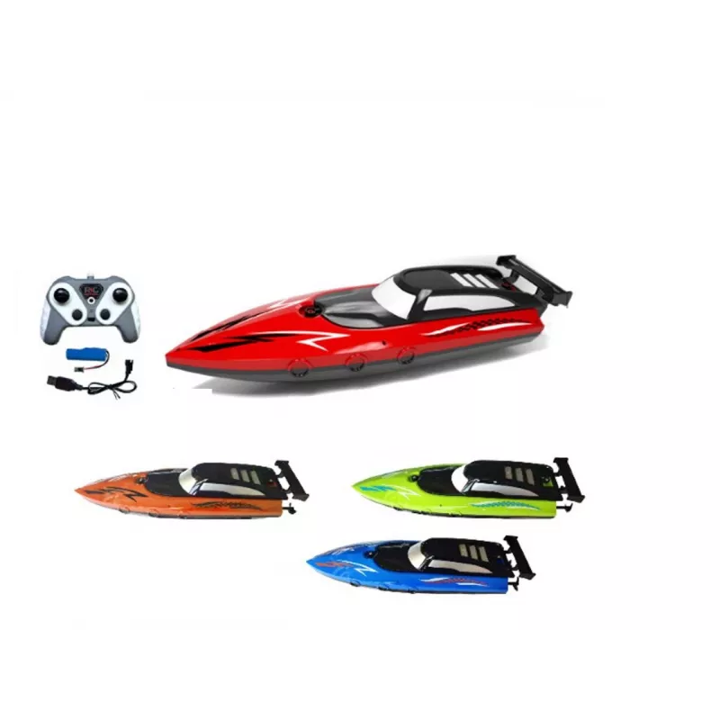 MADEJ 2.4G R/C Motorboat USB Charger, Light Up