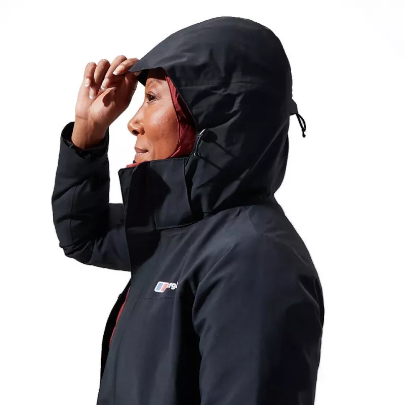 Berghaus Hillwalker Gore-Tex InterActive Jacket - Moteriška striukė, dydis M (juoda)
