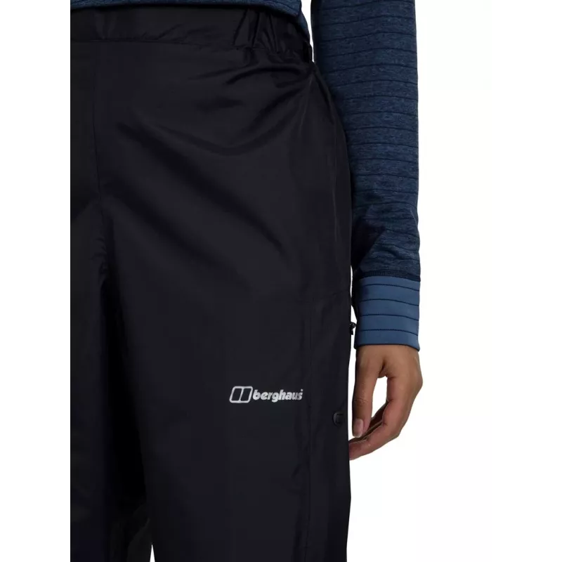 BERGHAUS Women's Deluge 2.0 Waterproof Over-Trousers, Size S, Black