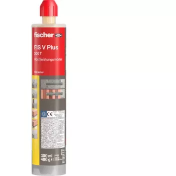 FISCHER Injection Mortar FIS V Plus 300 T (Pilka, 1 kasetė 300 ml)