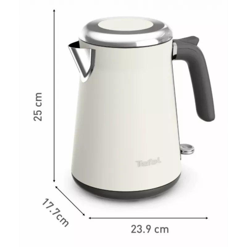 Tefal Loft Collection KI666AE0 Elektrinis virdulys 1.7 L 2400 W Ivory