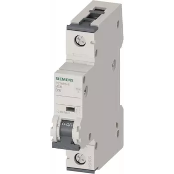 Siemens 5SY6116-6 Miniature Circuit Breaker B16A 1-Pole 6kA SENTRON