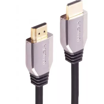 ShiverPeaks Ultra HDMI 2.1 laidas 10K 1,5m metalinis jungtis juoda