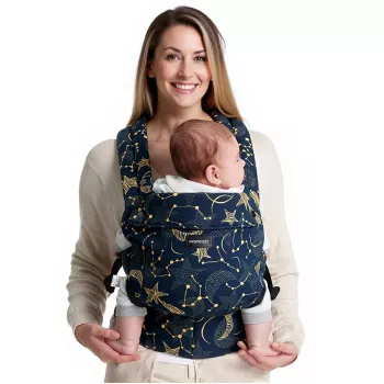 MOMCOZY BC001 Nešiojamoji kūdikio nešyklė nuo naujagimio iki mažylio, medvilnė, Starry Night