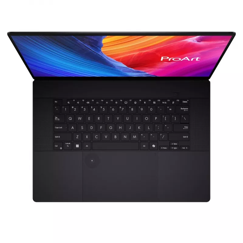 ASUS ProArt P16 H7606WM-SR122X - 16 inch 3K OLED Touch nešiojamas kompiuteris - AMD Ryzen AI 9 HX 370 - 32GB LPDDR5X - 1TB SSD - NVIDIA GeForce RTX 5060 - Windows 11 Pro - Nano Black