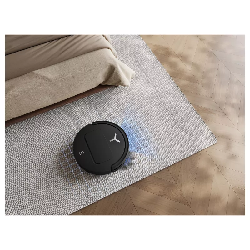 ECOVACS DEEBOT T50 OMNI Gen3 Robot Dulkių Siurblys ir Šluostė, Juoda, 8000 Pa Siurbimas, Automatinio Ištuštinimo Stotelė