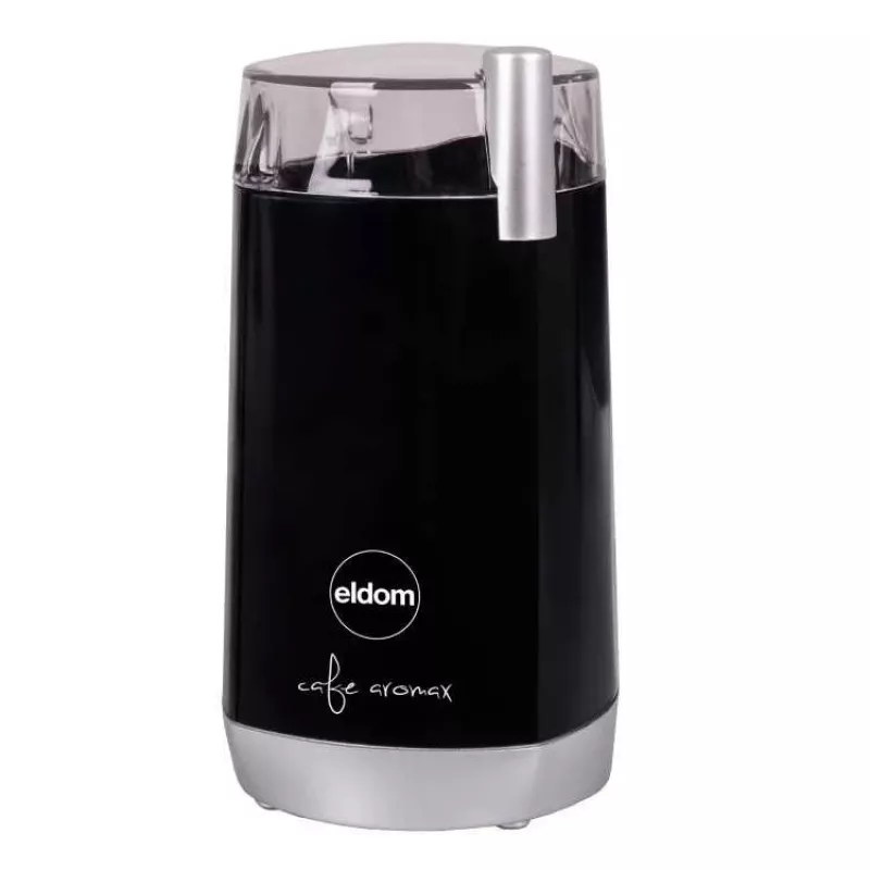 ELDOM MK40 Kavos Malūnėlis Juodas 150W Peiliukų Malūnėlis