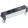 Bachmann tvirtinimo rinkinys prailginimo laidui - juodas - 2 laikikliai