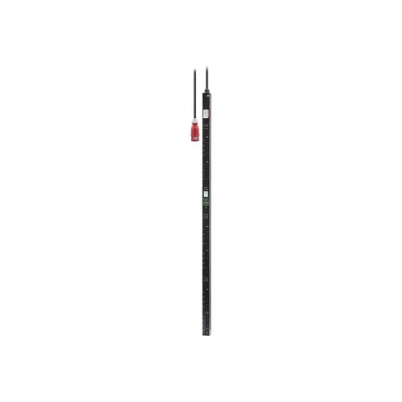 APC Easy Rack PDU EPDU2232SMBO - per lizdą matuojamas perjungiamas PDU, 32A, 230V, 24 lizdai, 0U vertikalus