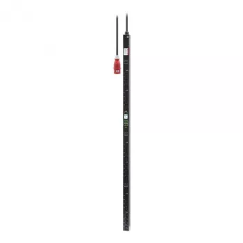 APC Easy Rack PDU EPDU2232SMBO - per lizdą matuojamas perjungiamas PDU, 32A, 230V, 24 lizdai, 0U vertikalus