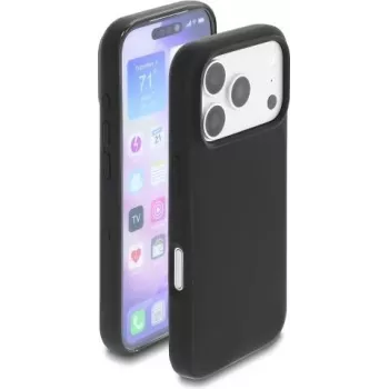 Delock Soft-Touch Silicone Protective Case for iPhone 15 Pro, Black (81644)