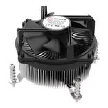 Akasa AK-CC6620BP01 Low Profile CPU Cooler, Intel Socket 1700 and 1851 - 90mm