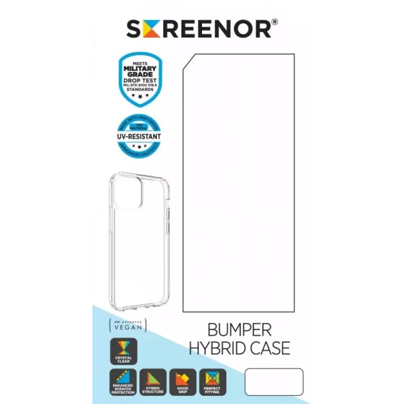 SCREENOR Bumper Case Transparent for Samsung Galaxy A17 / A17 5G
