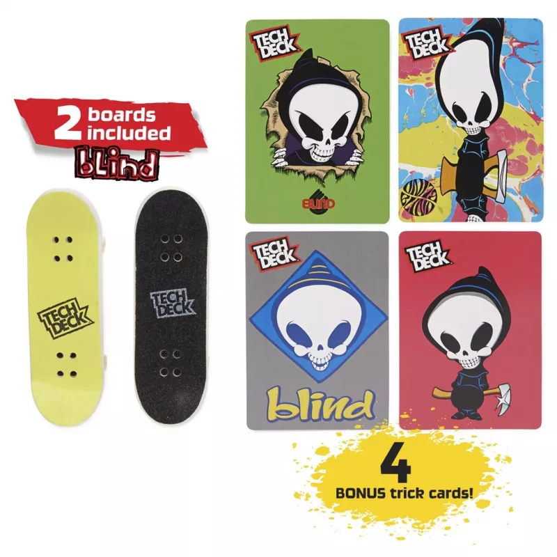 SPINMASTER Tech Deck Ramp X-Connect Neon Mega Park su fingerboard