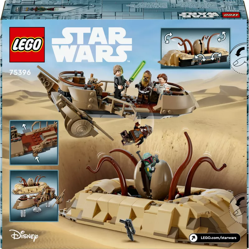 LEGO Star Wars 75396 Desert Skiff & Sarlacc Pit