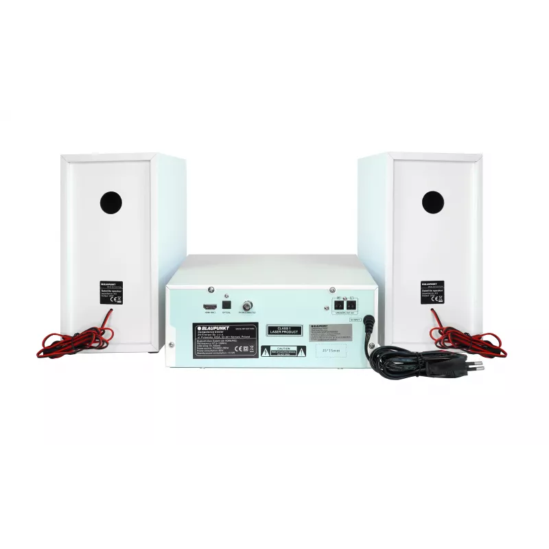 Blaupunkt MS30.2BT Edition mikro sistema su Bluetooth, CD, USB, HDMI ARC, FM radiju, 2x25W RMS, juoda