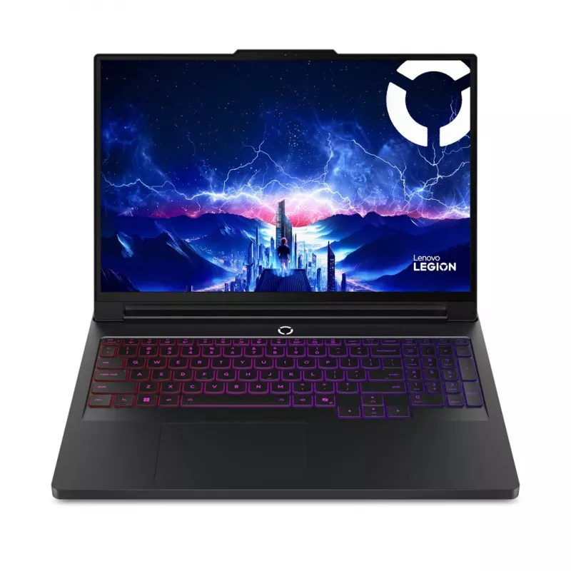 Lenovo Legion Pro 7 16IAX10H Intel Core Ultra 9 275HX nešiojamas kompiuteris 40,6 cm (16 inch) WQXGA 64 GB DDR5-SDRAM 1 TB SSD NVIDIA GeForce RTX 5080 Wi-Fi 7 (802.11be) Windows 11 Home juoda