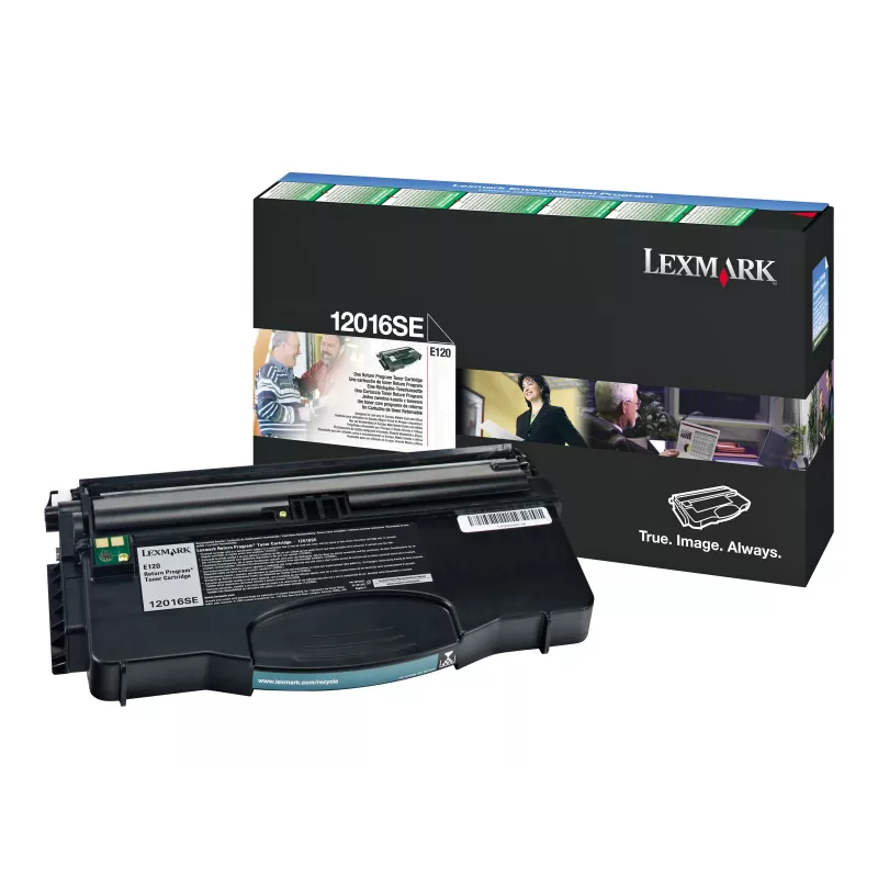 Lexmark 12016SE Original Toner Cartridge Black Standard Yield 2,000 Pages for E120 E120n