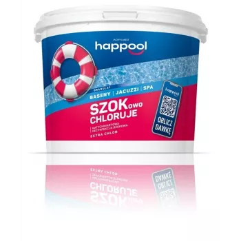 Acrylmed EXTRA CHLOR granulės, skirtos bakterijų, grybelių ir dumblių kontrolei baseino vandenyje, 3 kg