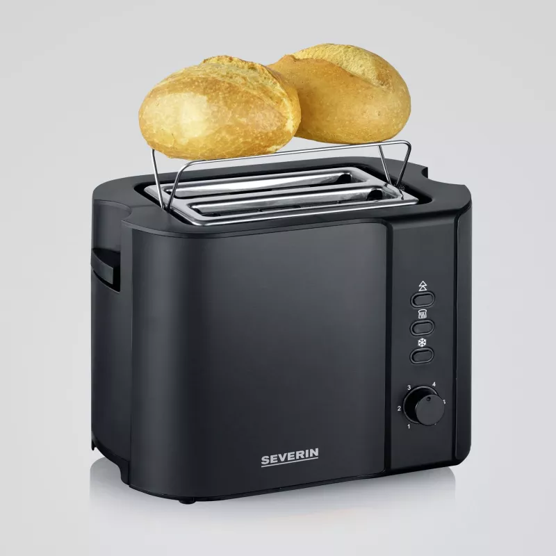 Severin AT 9552 Skrudintuvas 2 griežinėliai Juodas 800 W