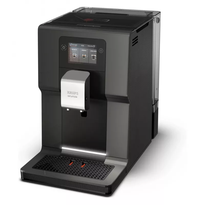 KRUPS Intuition Preference EA872B10 pilnai automatinė kavos aparatas su kapučino gamintoju, 15 bar, juoda