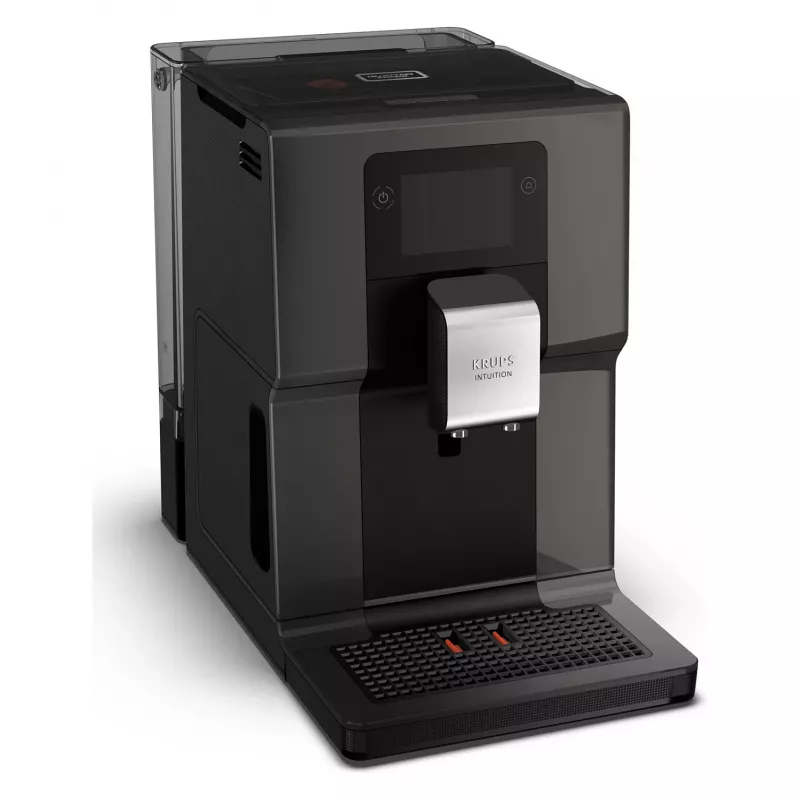 KRUPS Intuition Preference EA872B10 pilnai automatinė kavos aparatas su kapučino gamintoju, 15 bar, juoda