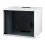 EFB Elektronik BASIC 19 colių sieninis tinklo spintos korpusas 6U, 450 mm gylis, plokščia pakuotė, balta (RAL 9010)