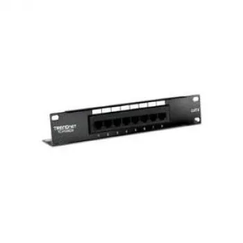 TRENDnet TC-P08C6 Cat6 neekranuotas pataisos skydelis - 8 prievadai, montuojamas ant sienos