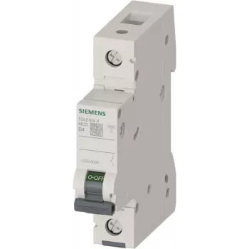 Siemens 5SL6104-6 Miniature Circuit Breaker 230/400V 6kA 1-Pole B 4A