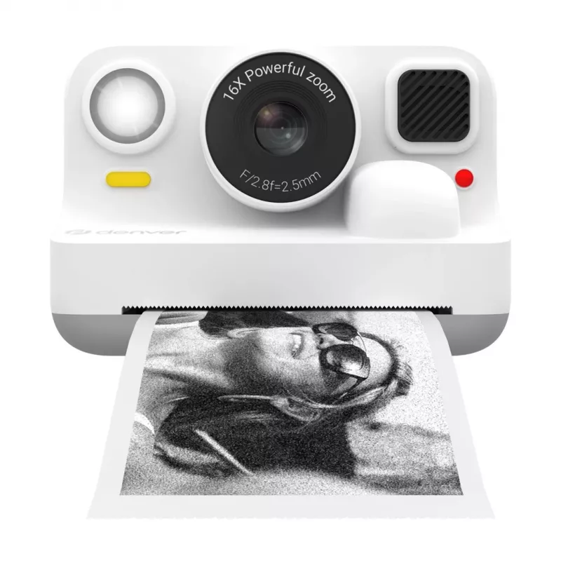 Denver KPC-1374BTW White Kids Camera with Printer