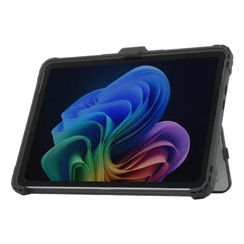 Mobilis Ultra Rugged Case for Microsoft Surface Pro 12 with Shoulder Strap - Black (Bulk)