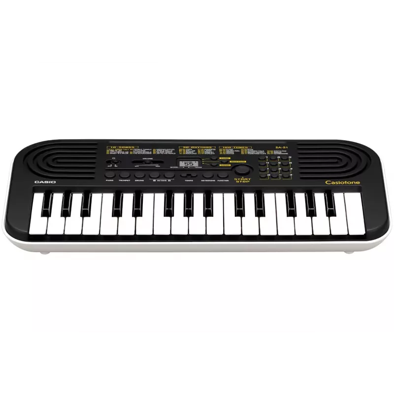 CASIO SA-51 Skaitmeninis pianinas 32 klavišai Juodas