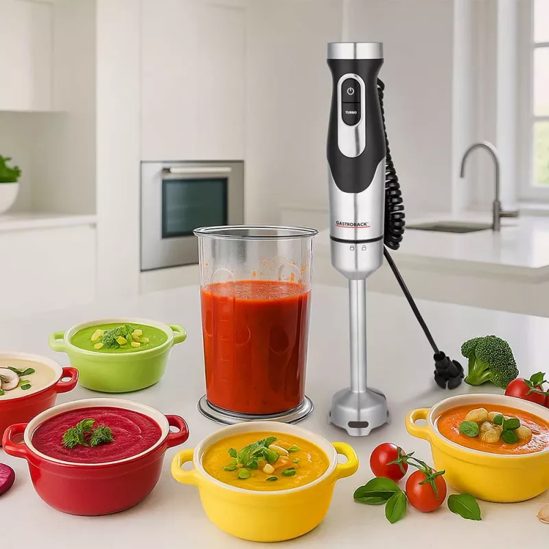 Gastroback 40968 PowerMix Panardinis blenderis FlexCord 1500W