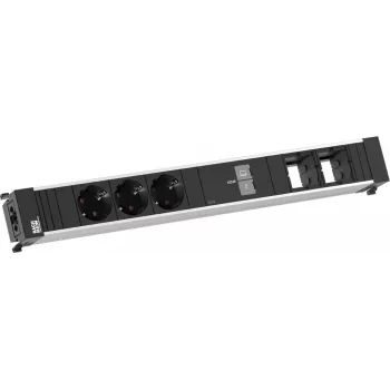 Bachmann Conference XL 3x CEE 7/3 2x CM 1x USB-C/C 100W Black