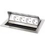 Kindermann CablePort Standard² 4-Fold tvirtinimo plokštė - juoda (250x190 mm)