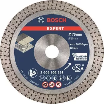 Bosch Expert for HardCeramic Diamond pjovimo diskas 76x22,23x1,9x10 mm 1 vnt.