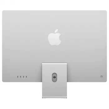 Apple iMac 24 colių M4 10 branduolių CPU 10 branduolių GPU 16 branduolių Neural Engine 24 GB RAM 512 GB SSD Standartinis stiklas sidabrinė „Magic Keyboard“ su „Touch ID“ ir skaitmenine klaviatūra vokiškas išdėstymas